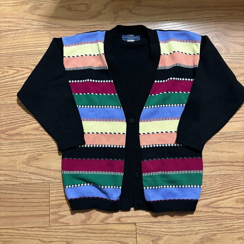 Vintage Cardigan Sweater Petite Small